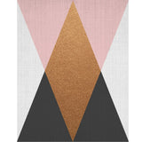 Abstract Marble Canvas Painting Geometric Veins