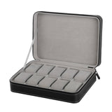 2/6/10/12 Girds Leather/Carbon Fiber Luxury Watch Box