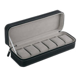 2/6/10/12 Girds Leather/Carbon Fiber Luxury Watch Box