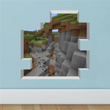 Minecraft 3D Wall Stickers For Kids Rooms