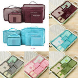 6pcs Travel Organizer Bag