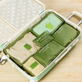 6pcs Travel Organizer Bag