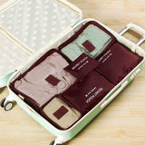 6pcs Travel Organizer Bag