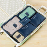 6pcs Travel Organizer Bag