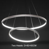 LED Gold Three Circle Light