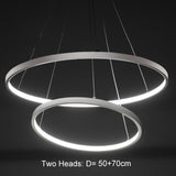 LED Gold Three Circle Light