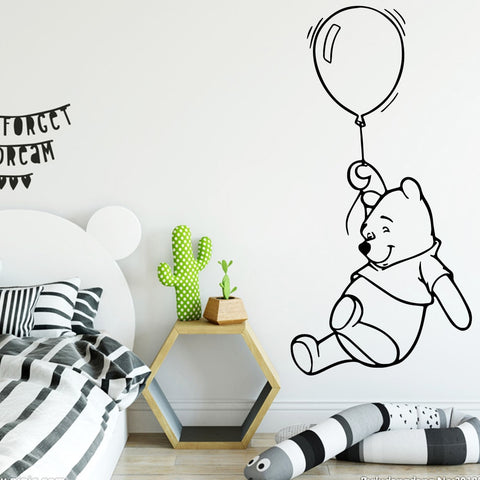 Winnie Bear Wall Sticker